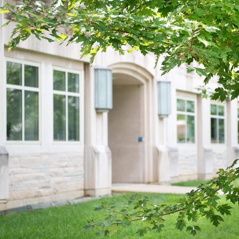 outside the psychology building